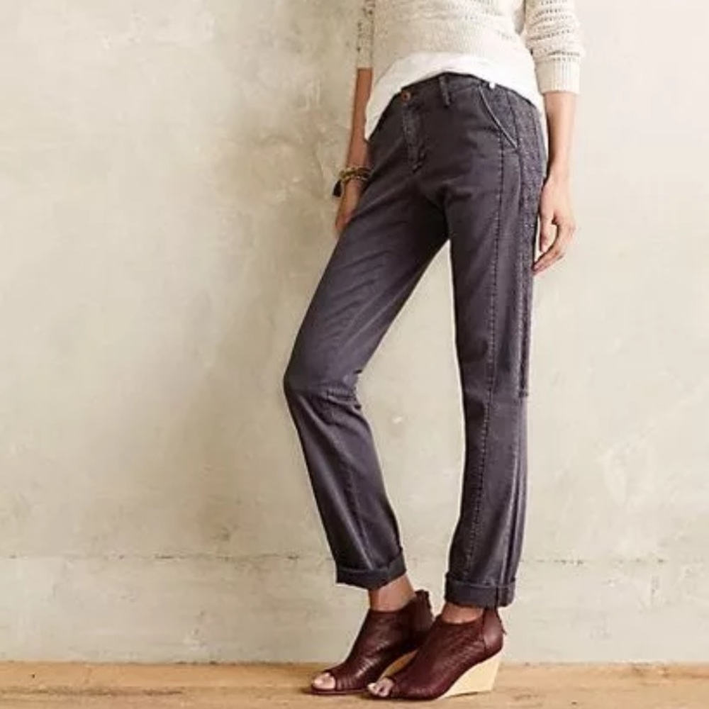 Pilcro And The Letterpress Straight Hyphen Pants